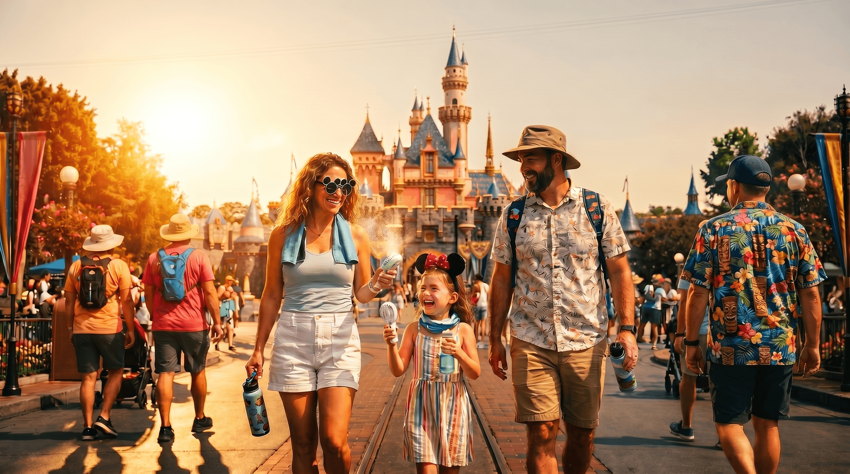 Surviving Disneyland's Summer Heat