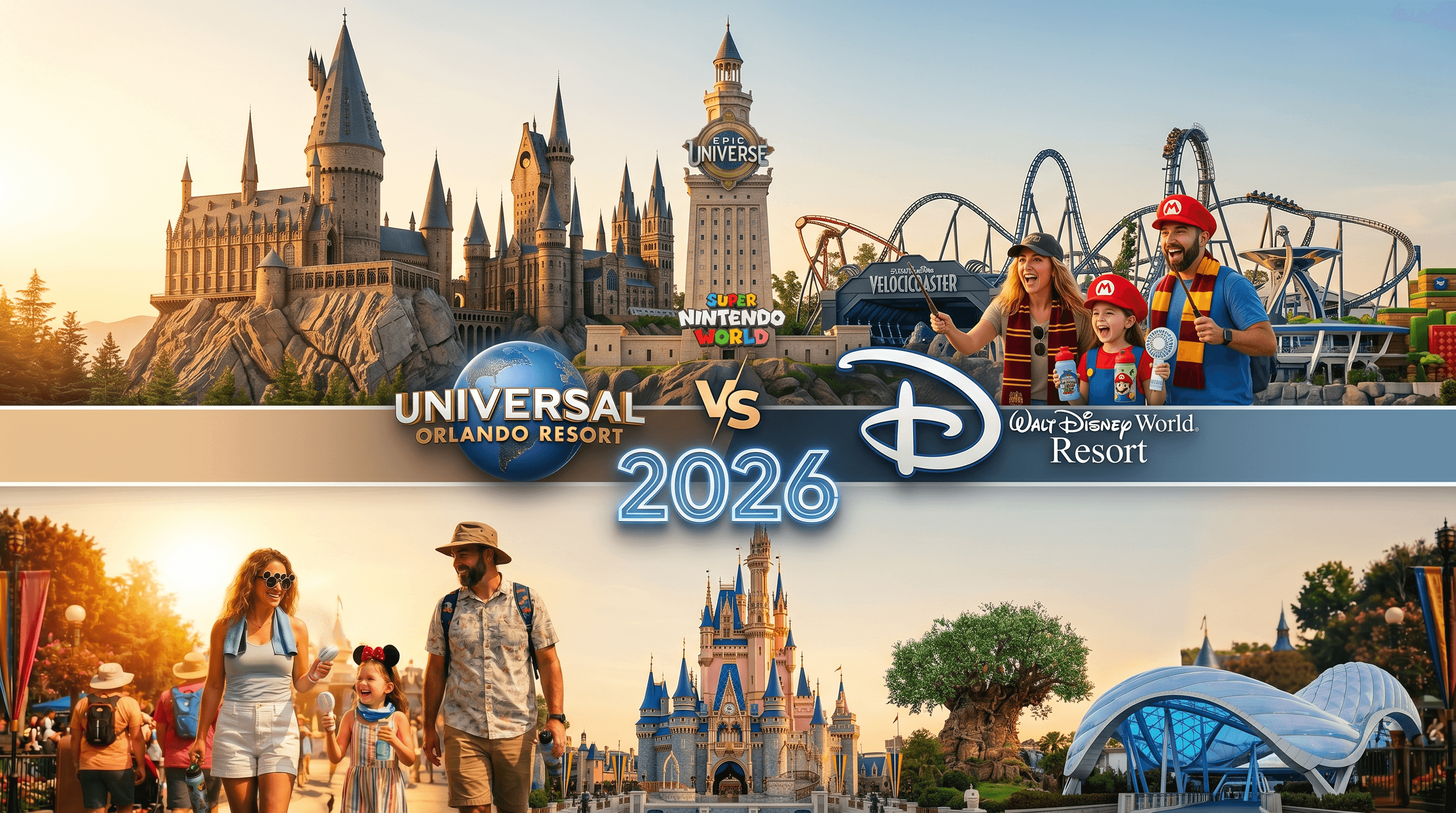 Universal Orlando vs. Walt Disney World: The Ultimate Showdown (2026 Edition)